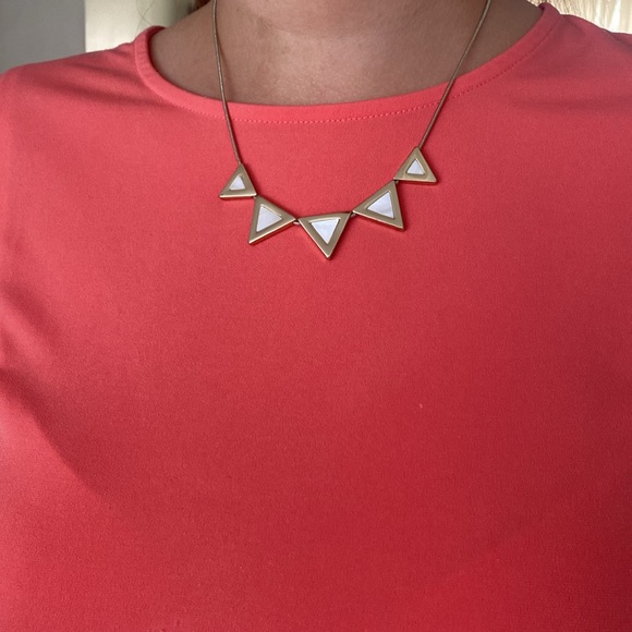 Banana Republic Triangle Necklace - Picture 2 of 8